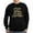 Black, variant on CafePress - 50Th Wedding Anniversary Gold Retro Typography Sweatshirt - Classic Crew Neck Sweatshirt