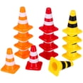 thumbnail image 3 of 15 Pcs Mini Cônes de Circulation Jouets de Signalisation Accessoires de Scène Miniature Jouets Éducatifs Précoces, 3 of 9