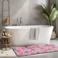 thumbnail image 2 of Pink Breast Cancer and Pioneer Flower Kitchen Rug Mat,Kitchen Runner Rugs Non Skid Washable,Decorative Kitchen Floor Mats for Kitchen,Sink,Laundry,17"x47.2", 2 of 7