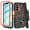 Orange, variant on Thousand Gear Samsung Galaxy A17 5G Defender Case with Built-in Screen Protector & Belt Clip | Heavy Duty Shockproof Rugged Kickstand Phone Cover Deer