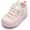 Pink, variant on Toddler Girls Boys Sandals Breathable Walking Shoes Lightweight Sport Sandals Mesh Upper Toddler Sneakers with Hook and Loop