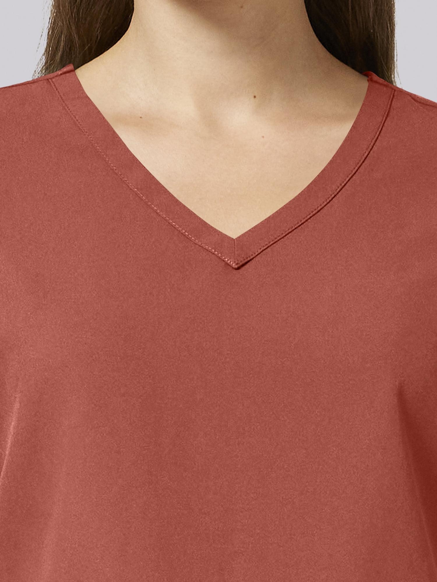 Scrubstar Core Essentials Women’s V-Neck Scrub Top, Sizes XS–3XL