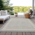 thumbnail image 6 of Addison Rugs Chantille Indoor/Outdoor Transitional Stripes Gray Washable Rectangle Rug, 10' x 14', 6 of 6