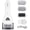 White, variant on PRITECH Electric Foot Callus Remover Tool, Electric Pedicure Foot File, Rechargeable Callus Removers Kit Extra Thick, Heel, Hand, Skin Gift(White)