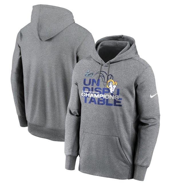 Los Angeles Rams Nike Super Bowl LVI Champions Slogan Chandail à Capuchon