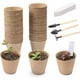 thumbnail image 1 of Paper Tray Cup Plant Label 50pcs Set, Gardening Plant Markers, Waterproof Cardboard Labels, for Indoor Outdoor Plants, Foldable Design, for Kitchen Garden, 8x2 Inches, 1 of 7