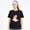 Black-35, variant on Unisex Cotton T-Shirt Teacher By Day Best Mom By Night Graphic Tee, Casual Teacher School Shirt