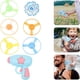 thumbnail image 3 of Pistola lanzadora de platillo para niños, pistola giratoria para exteriores, juguetes de disco volador, giroscopio luminoso de eyección de libélula de bambú para chico Sincero Electrónica, 3 of 5