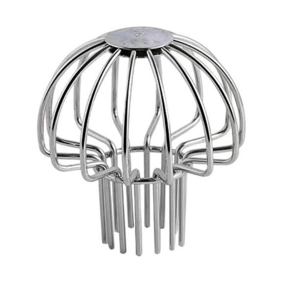 oshhni Gutter Downsport Guard Gutter Downspout Protectors Rustproof Gutter Strainer for 40mm to 50mm