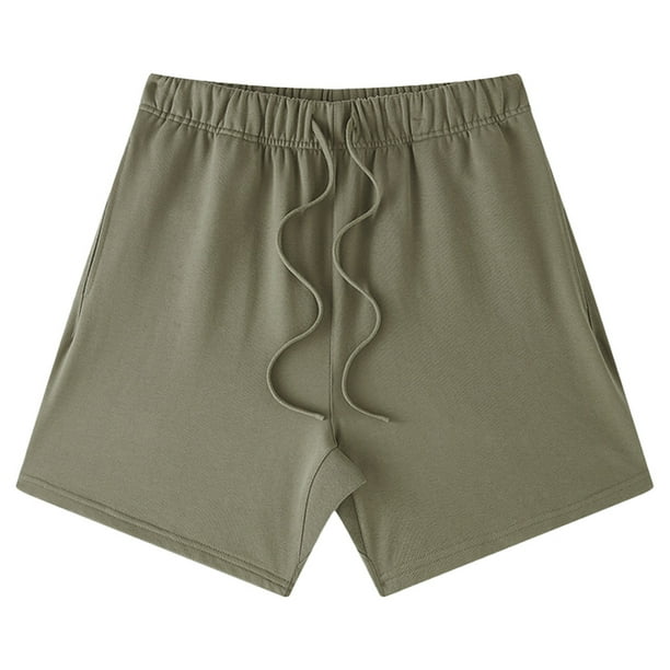 Pantalones cortos deportivos para gimnasio para hombre Pantalones cortos de gimnasio para hombre con cintura elástica de 5,5 pulgadas Adepaton BST3006984-1