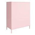 thumbnail image 4 of Novogratz Cache 2 Door Metal Locker Storage Cabinet, Bashful Pink, 4 of 9
