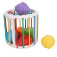 thumbnail image 3 of Juego De Juguetes Para Clasificar Formas De Bebés, 6 Bloques De Colores Clasificador De Formas Juguetes Para Bebés Esquinas Redondeadas Seguras Y Elegantes Colores Vibrantes Para ANGGREK Modelo B, 3 of 8