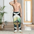 thumbnail image 5 of KLL Mens Pajama Pants for Men,Mens Lounge Pants,Funny Gifts for Men,Men's Pajama Bottoms-Watercolor Turtle3, 5 of 6