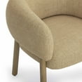 thumbnail image 4 of Foxy Honey Textured Fabric Accent Chair, 4 of 8