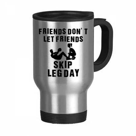 

Friends Accompany Sports Help Travel Mug Flip Lid Stainless Steel Cup Car Tumbler Thermos