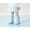 Blue, variant on Kids Windproof Sealable Fruit Pattern Rain Boots, Deep Groove Anti Slip Outsole, Easy Wipe EVA Surface for Park Backyard Daily Walking Blue 160