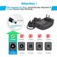 thumbnail image 4 of Bearachild Adaptador de CC Resistencia al desgaste Durabilidad Ligero Útil Amplia aplicación Adaptadores de corriente Diseño especial para el Electrónica miscelánea, 4 of 6