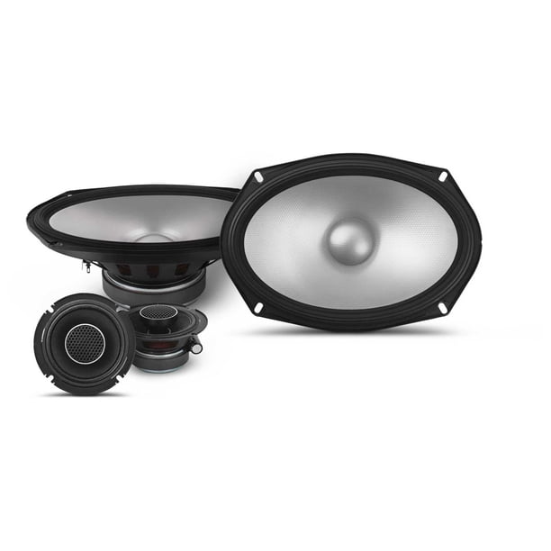 Conjunto de Parlantes Componentes Alpine S2-S69C 6x9" Para Audio de Automóvil