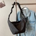 thumbnail image 1 of Bolsa bandolera plisado a la moda, Bolsa de hombro con bola de masa hervida Simple de lona, ​​gran capacidad Ndcxsfigh Para Estrenar, 1 of 4