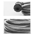 thumbnail image 2 of WEUVEB Heavy Duty Bike Cable Lock with Combination Security, Black, and Easy to Use for, 2 of 8