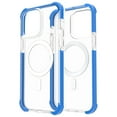 thumbnail image 4 of TECH CIRCLE Shockproof Rubber Clear Back Case Compatible with MagSafe Cover for iPhone 14 Pro Max 
 (Blue), 4 of 4