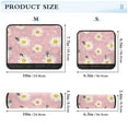 thumbnail image 3 of ALAZA Daisy Floral Car Seat Belt Adjuster Neck Covers Shoulder Cushions Pads S, 3 of 8