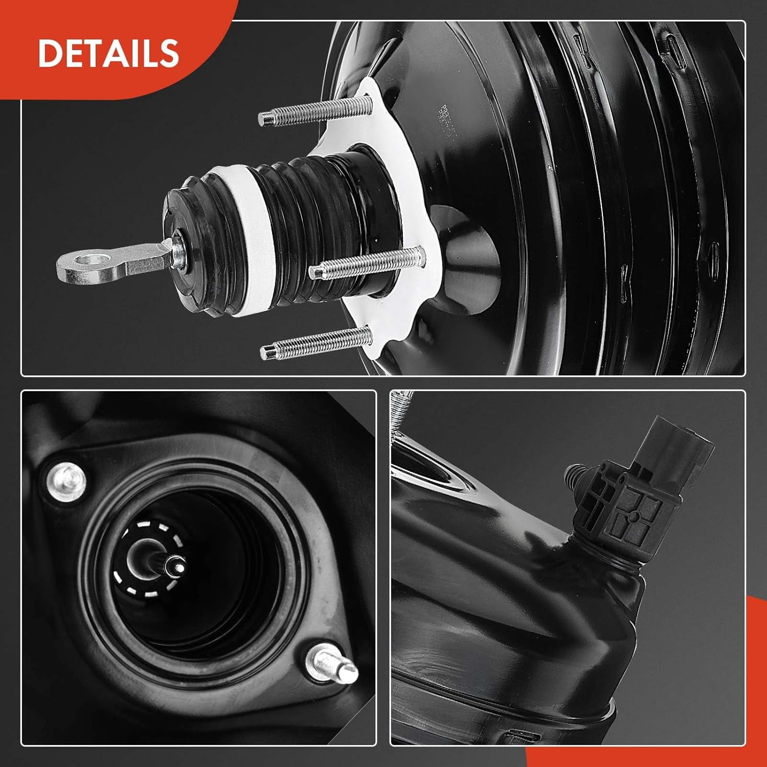 A-Premium Vacuum Power Brake Booster Compatible with Dodge Grand Caravan Chrysler Town & Country 11-16 Ram C/V 12-15 V6 3.6L Without Master Cylinder