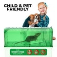 thumbnail image 5 of Teal Elite Humane Mouse Trap, 4-Count Pack, Child-Resistant Indoor Rodent Traps, 5 of 7