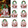 thumbnail image 2 of Personalized Family Christmas Tree Ornament Pendant Party Decor Family Diy Name, 2 of 6