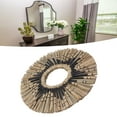 thumbnail image 3 of Espejo de pared tejido de pasto marino Jadeshay A, 3 of 8