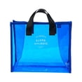 thumbnail image 1 of Bolsa de PVC para llevar a mano en vacaciones de verano Bolsa portátil para guardar ropa Bolsa de playa de PVC transparente de moda Bolsa de viaje, 1 of 5