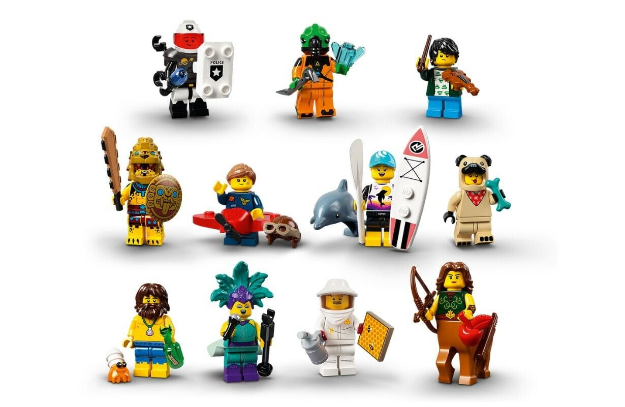 Lego Series 21 Collectible Minifigures Complete Set of 12-71029 