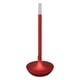 thumbnail image 4 of Lámpara de mesa inalámbrica Innovadora forma de vela 3 niveles de brillo Lámpara de escritorio LED recargable regulable Rojo, 4 of 5