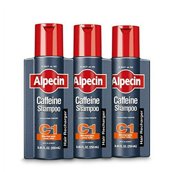 Alpecin c1 caffeine Shampoo, 845 fl oz (Pack of 3)