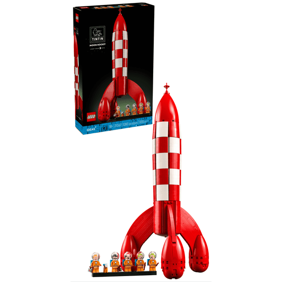Lego Ideas Tintin Moon Rocket Exclusive