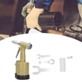 thumbnail image 4 of Air Hydraulic Riveter, Air Riveter Puller Pneumatic Rivet , Strong and  for Steel/Aluminum Rivets Riveting Tool American Style, 4 of 7