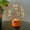Orange, variant on COFEST Lamp Decorative Lights, Plastic Art Decorations, Bedroom Kitchen Living Room Office Holiday Home Decor and Gifts Orange