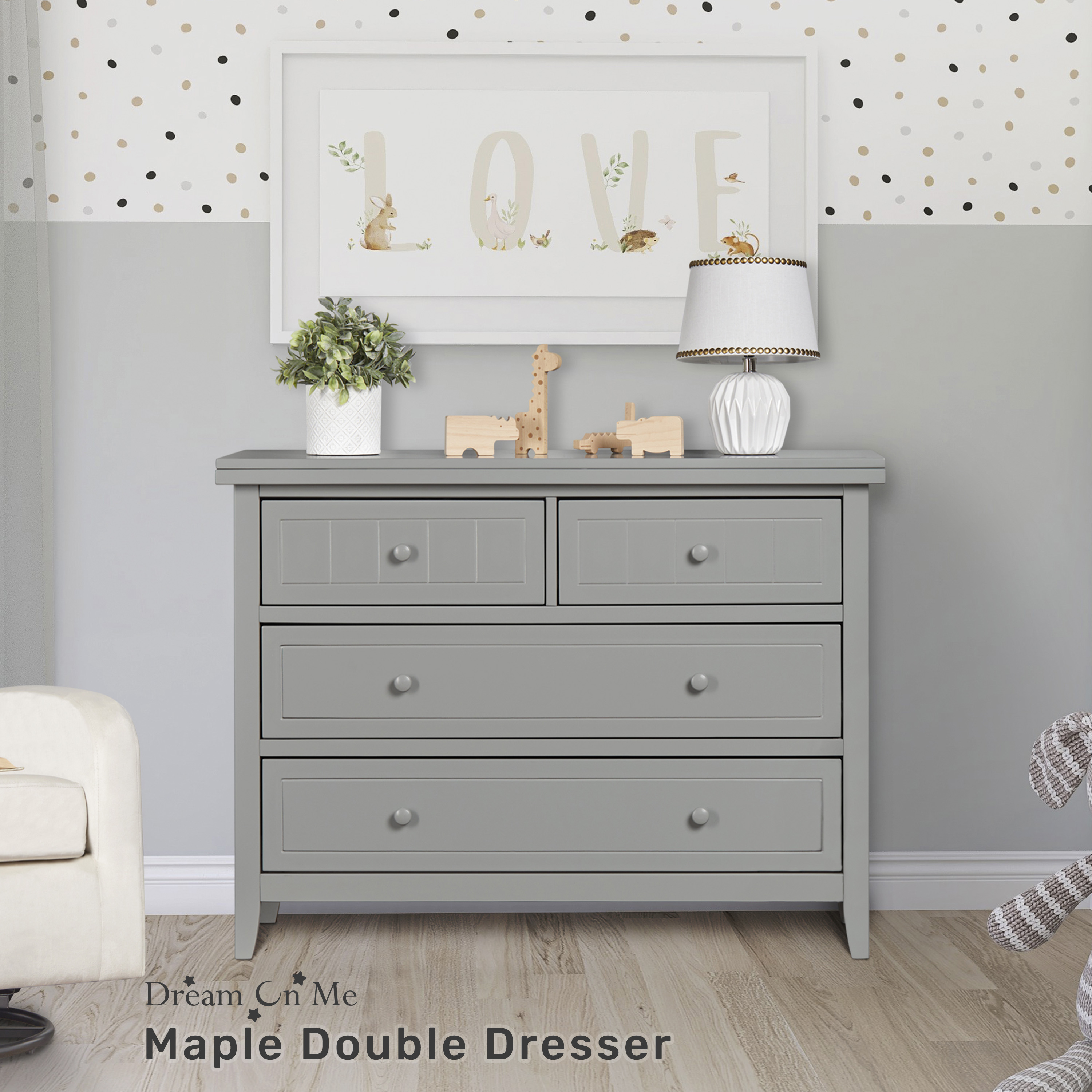 dream on me dresser grey Amazon.com: Dream on Me Ollie Dresser in Cool Grey : Home & Kitchen