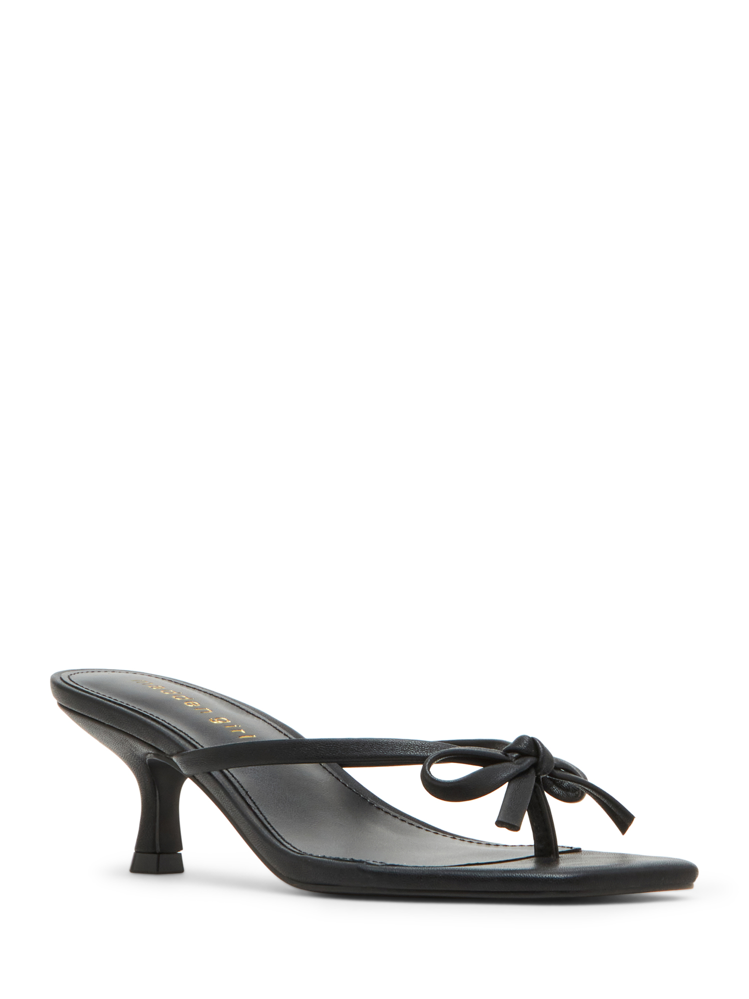 Madden Girl Women's Charlotte Thong Kitten Heels photo 1