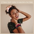 thumbnail image 3 of Ligas para Cabello, Hair Scrunchies para Pelo de Moda Estilo Clásico para Mujeres Coletero Banda Elástico Satén Suave para Todo Tipo de Pelo -12 Pcs, Estilo H, 3 of 4