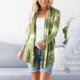 thumbnail image 3 of USSUMA Women's Fall Cardigan Tie Dye Open Front Long Sleeve Kimono Cardigans For Women Plus Size Casual Elegant Cardigan with Pocket, 3 of 6
