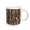 White, variant on 3drose, Usa, Alaska. Collection of Old Traps Hang on Log Cabin Wall., 11oz Mug