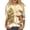 K63# Khaki, variant on Christmas Shirts for Women 3/4 Sleeve Plus Size Snowman Graphic Tops Holiday Casual Crew Neck T-Shirts Dressy Stretchy Tunic Tops Khaki,L