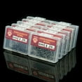 thumbnail image 1 of Bgsha 50/60/70pcs Fishhook Fish Treble Catfish Circle Hooks For Soft Lure Steel, 1 of 4