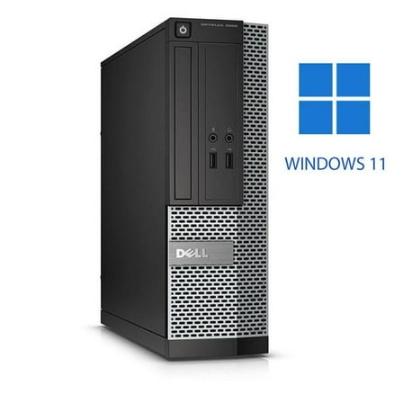 Pre-Owned Dell Optiplex 3020 Desktop Computer, Intel Core I5, 16GB RAM 2TB HDD Windows 11 Pro, USB Keyboard and Mouse 1 with (Monitor Not Included)