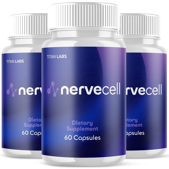 Nervecell Advanced Brain Support Formula Supplement Nerve Cell 180 Capsules