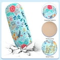 thumbnail image 6 of sixwipe 3 Pack Floral Glasses Case Hard Shell - Eyeglass Storage Box with Cleaning Cloth, Portable Travel Eyeglasses Case for Women & Men, Protective Cover for Reading/Sunglasses/Myopic Glasses, 6 of 8