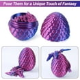 thumbnail image 4 of MANGOBOB 3D Printed Dragon Eggs with Movable Articulated Crystal, 4 of 14