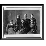 Historic Framed Print, [Executive board of Women's League, Newport, R.I.], 17-7/8" x 21-7/8"