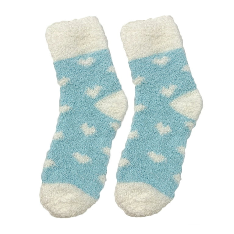 Womens Fuzzy Slipper Socks Animal Soft Warm Cute Microfiber Cozy Fluffy  Winter Christmas Socks